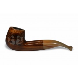 Cachimbo Bertoldi Elite Mini Natural com Filtro Permanente